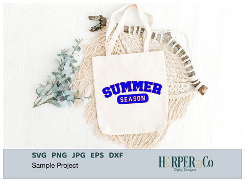 Summer Season Laser SVG EPS Cut File SVG HarperNCo 