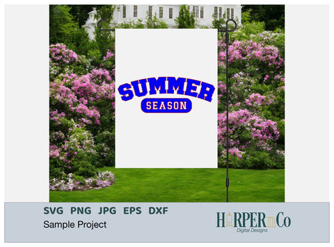 Summer Season Laser SVG EPS Cut File SVG HarperNCo 
