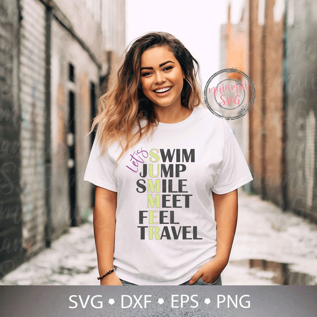 Summer Shirt Svg, Lets' Summer Svg, Cruise Shirt Svg, Summer Vacay Svg, Summer Vibes Svg, Hello Summer Svg, DXF, PNG SVG MaiamiiiSVG 