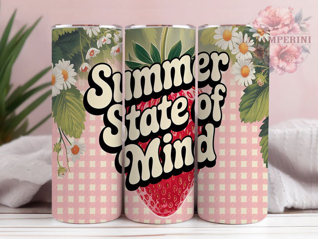 Summer State Coastal Vibes Tumbler, Beach Vibes Sublimation PNG, 20oz Skinny Tumbler Design, Tropical Mood Wrap, Ocean Sunset Tumbler, Summer Quote Tumbler PNG Sublimation Li Zamperini 