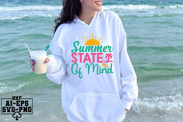 Summer State Of Mind Svg Cut Files Creative Art SVG CraftlabSvg55 