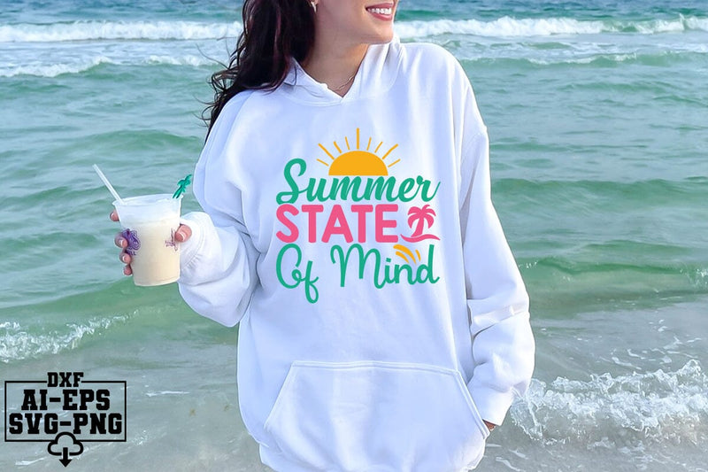 Summer State Of Mind Svg Cut Files Creative Art SVG CraftlabSvg55 