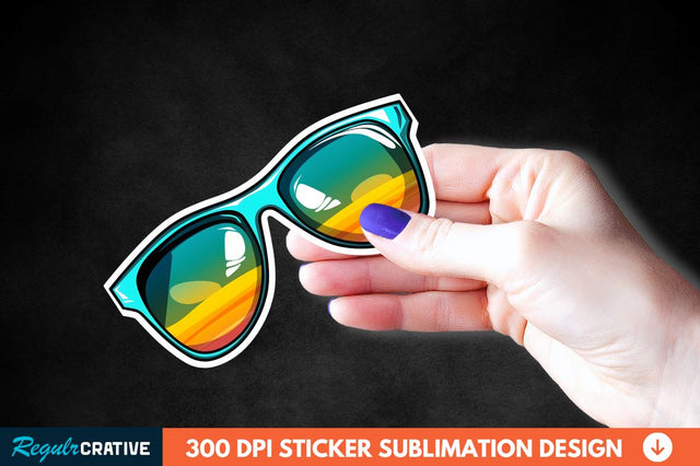 Summer Sticker Clipart Sublimation Regulrcrative 