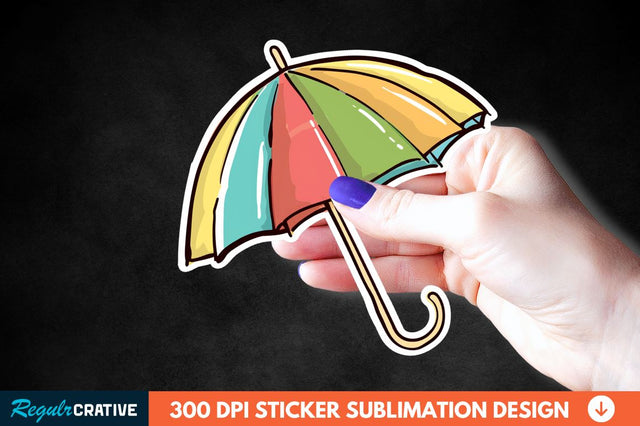 Summer Sticker Clipart Sublimation Regulrcrative 