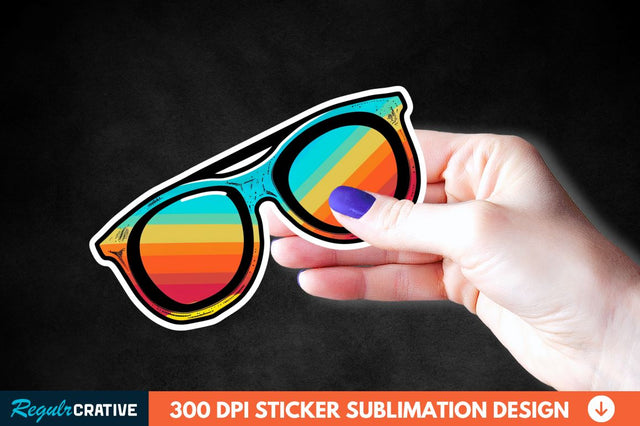 Summer Sticker Clipart Sublimation Regulrcrative 