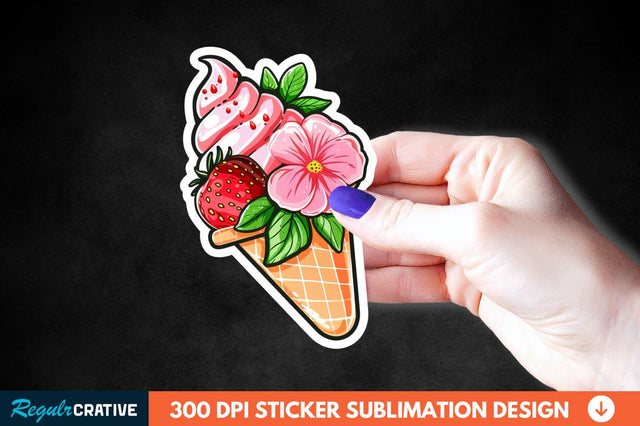 Summer Sticker Clipart Sublimation Regulrcrative 