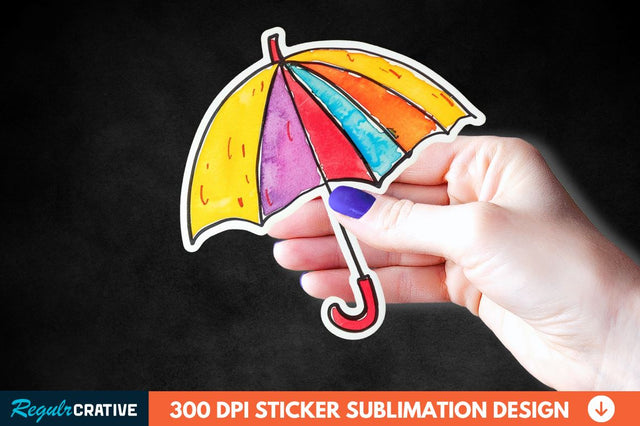 Summer Sticker Clipart Sublimation Regulrcrative 