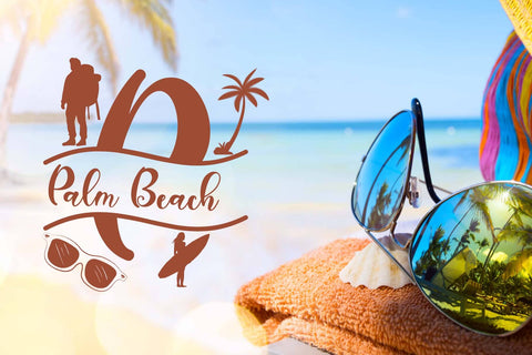 Summer Style Monogram Font Prasetya Letter 