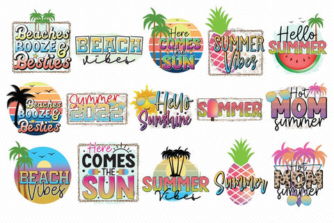 Summer Sublimation Bundle Sublimation CraftLabSVG 