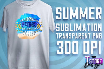 Summer Sublimation | T-Shirt Design | PNG File v.2 Sublimation The T Store Design 