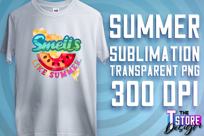 Summer Sublimation | T-Shirt Design | Summer Quotes PNG | PNG File Sublimation The T Store Design 