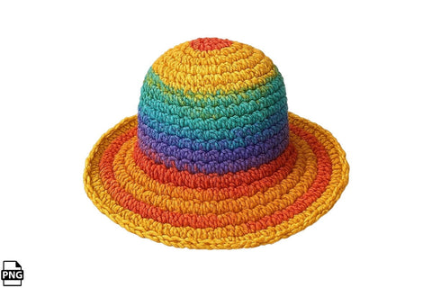 Summer Sun Hat PNG Clipart Bundle Printable File Sublimation Creativedesigntee 