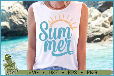 Summer Sun SVG File SVG Crunchy Pickle 