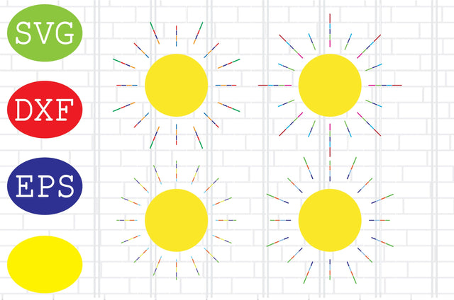 Summer Sun Svg, Sunrise Svg, Summertime Svg, Sun Cut File Svg, Jpg, Eps, Dxf Files SVG DigitalSvgFiles 