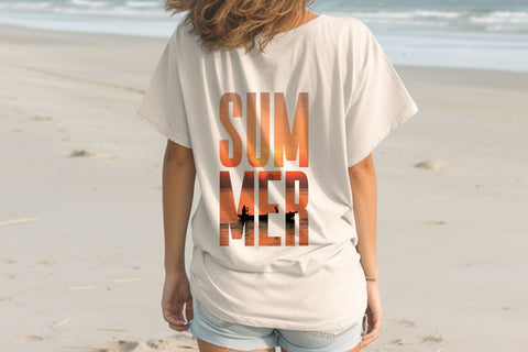 Summer Sunset - Sublimation Font Font Masyafi Studio 
