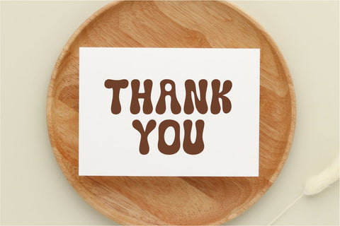 Summer Sunshine - Retro Groovy Display Font Font Masyafi Studio 