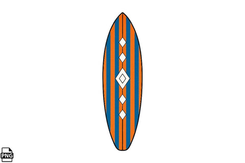 Summer Surfboard PNG Clipart Bundle Printable File Sublimation Creativedesigntee 