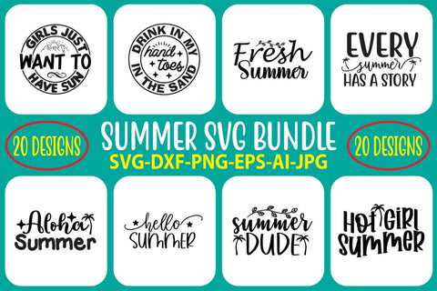 Summer SVG Biundle SVG Syaman 