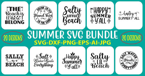 Summer SVG Biundle SVG Syaman 