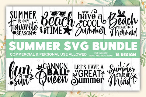 Summer SVG Bundle SVG Ariyan 
