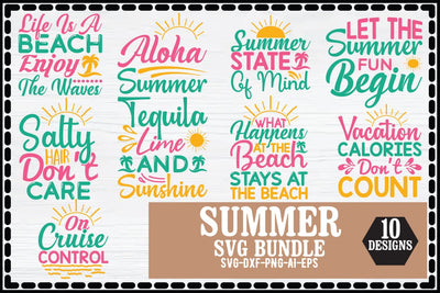 Summer Svg Bundle SVG CraftlabSvg55 