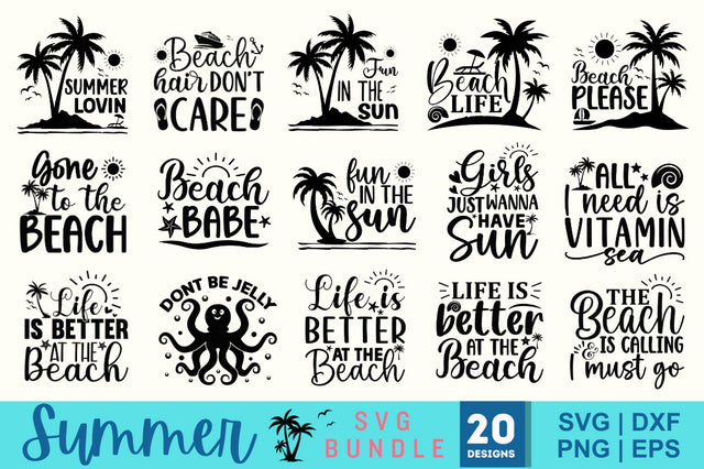 Summer SVG Bundle SVG Designangry 