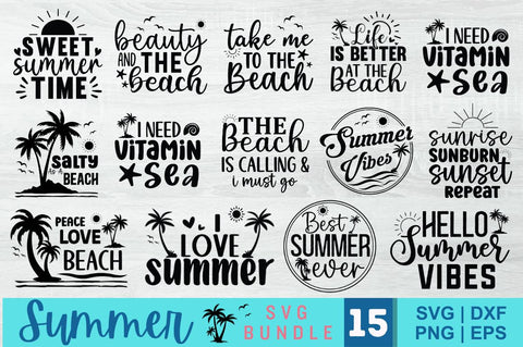 Summer SVG Bundle SVG Designangry 