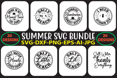SUMMER-SVG-BUNDLE SVG Syaman 