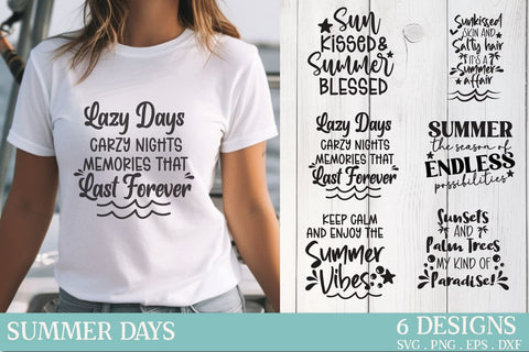 Summer Svg Cut file | Funny Summer SVG Bundle SVG So Fontsy Design Shop 