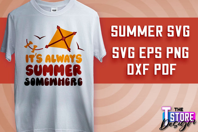 Summer SVG Design | Sea & Ocean SVG Quotes | Quotes Design v.1 SVG The T Store Design 