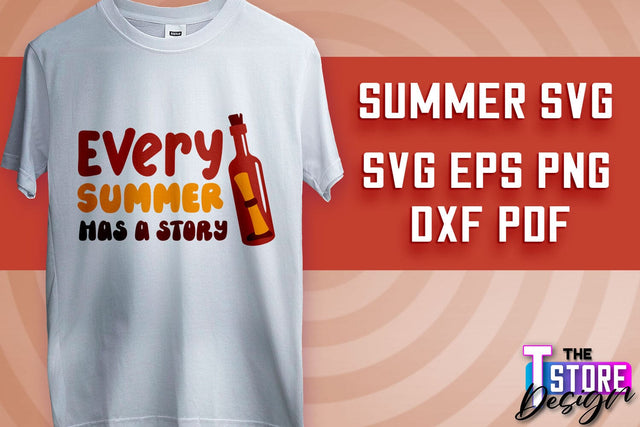 Summer SVG Design | Sea & Ocean SVG Quotes | Quotes Design v.1 SVG The T Store Design 