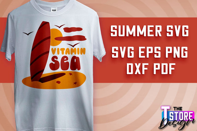 Summer SVG Design | Sea & Ocean SVG Quotes | Quotes Design v.1 SVG The T Store Design 