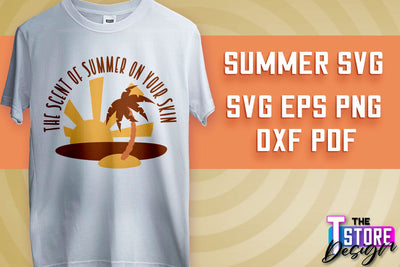 Summer SVG Design | Sea & Ocean SVG Quotes | Quotes Design v.2 SVG The T Store Design 