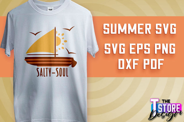 Summer SVG Design | Sea & Ocean SVG Quotes | Quotes Design v.2 SVG The T Store Design 