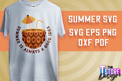 Summer SVG Design | Sea & Ocean SVG Quotes | Quotes Design v.2 SVG The T Store Design 
