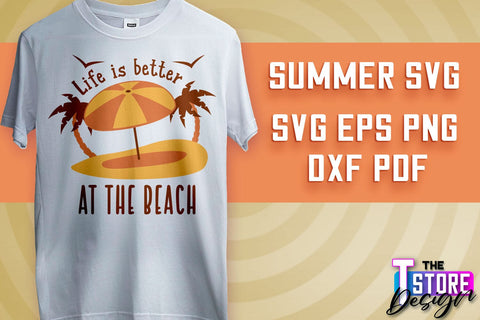 Summer SVG Design | Sea & Ocean SVG Quotes | Quotes Design v.2 SVG The T Store Design 