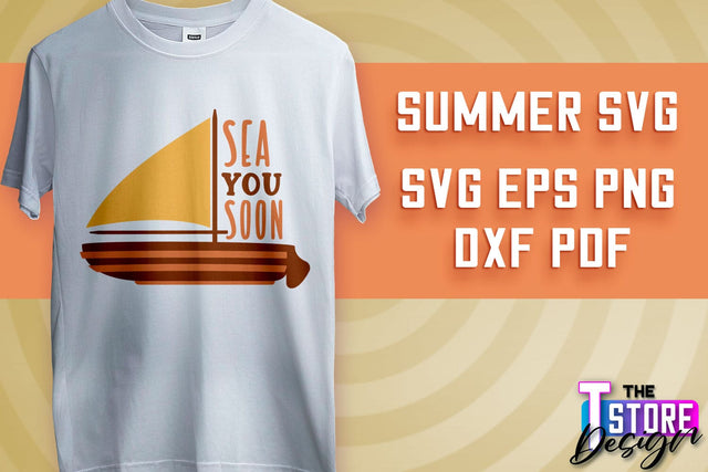 Summer SVG Design | Sea & Ocean SVG Quotes | Quotes Design v.2 SVG The T Store Design 