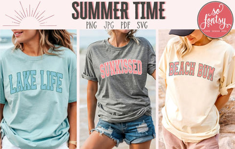 Summer Time Mini Bundle, SVG PNG SVG So Fontsy Design Shop 