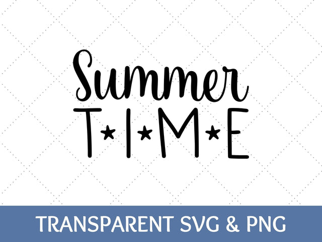 Summer Time SVG | Vacation PNG SVG Paige Cole Studio 