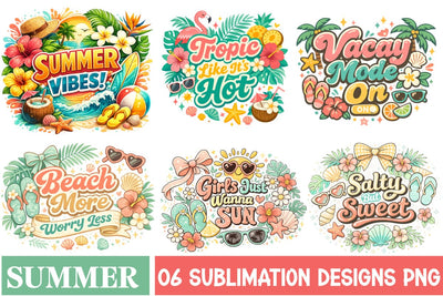 Summer Vacation PNG Bundle,Summer Sublimation Bundle PNG,Summer Shirt PNG Bundle,Summer Digital Download PNG Sublimation BlackCatsMedia 