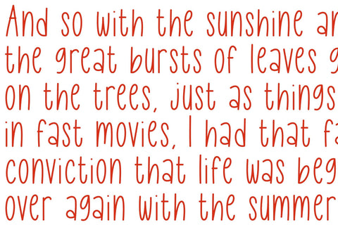 Summer Vacation - Summertime Font Font Jimtype Studio 