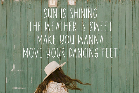 Summer Vacation - Summertime Font Font Jimtype Studio 