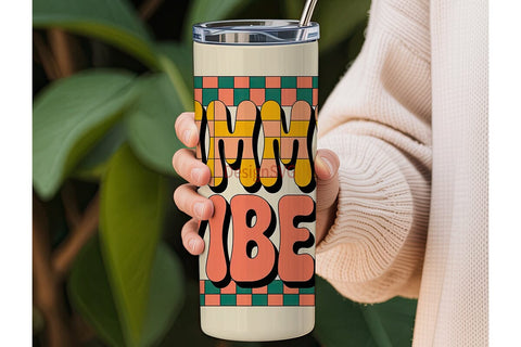 Summer Vibes 20oz Tumbler Design Sublimation DesignSVG 