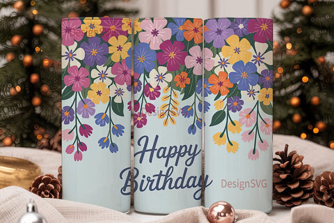 Summer Vibes 20oz Tumbler Wrap Sublimation DesignSVG 