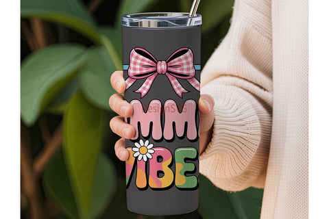 Summer Vibes 20oz Tumbler Wrap Sublimation DesignSVG 