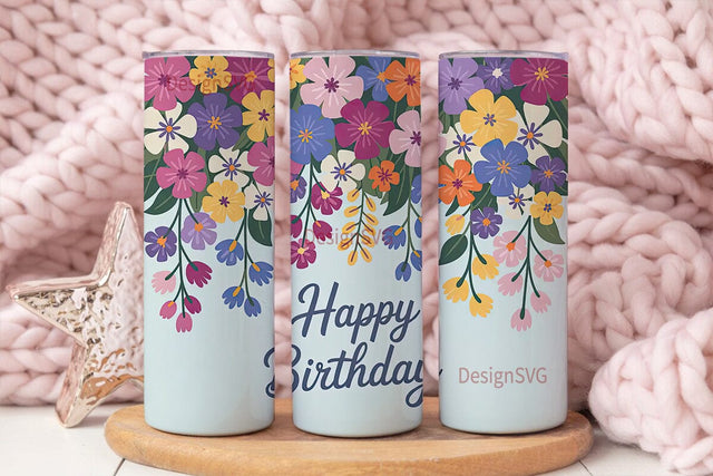 Summer Vibes 20oz Tumbler Wrap Sublimation DesignSVG 