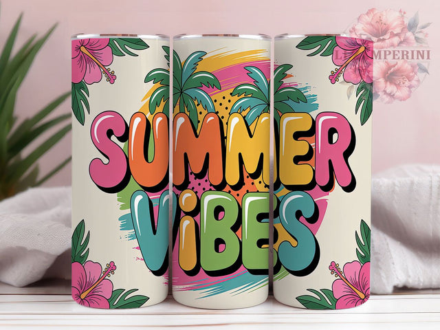 Summer Vibes Flip Flop Dalmatian Dots Tumbler, Dalmatian Dots Wrap, Flip Flop Tumbler PNG, 20oz Sublimation Design, Cute Summer Cup, Beach Flip Flop Tumbler Sublimation Li Zamperini 