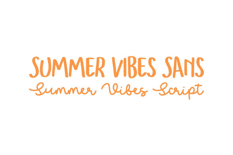 Summer Vibes Font Abo Daniel Studio 