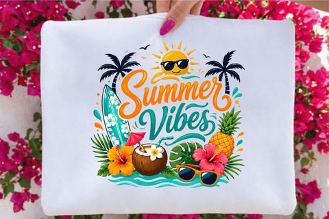 Summer Vibes PNG Clipart Sublimation SVGArt 