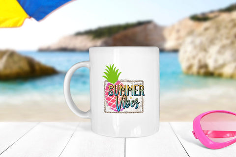 Summer Vibes PNG Sublimation Design Sublimation CraftLabSVG 